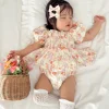 Alice Baby Girl Floral Romper