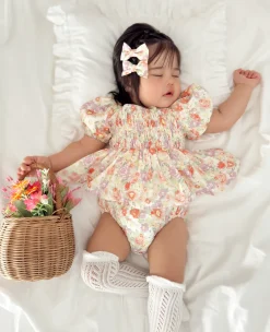 Alice Baby Girl Floral Romper