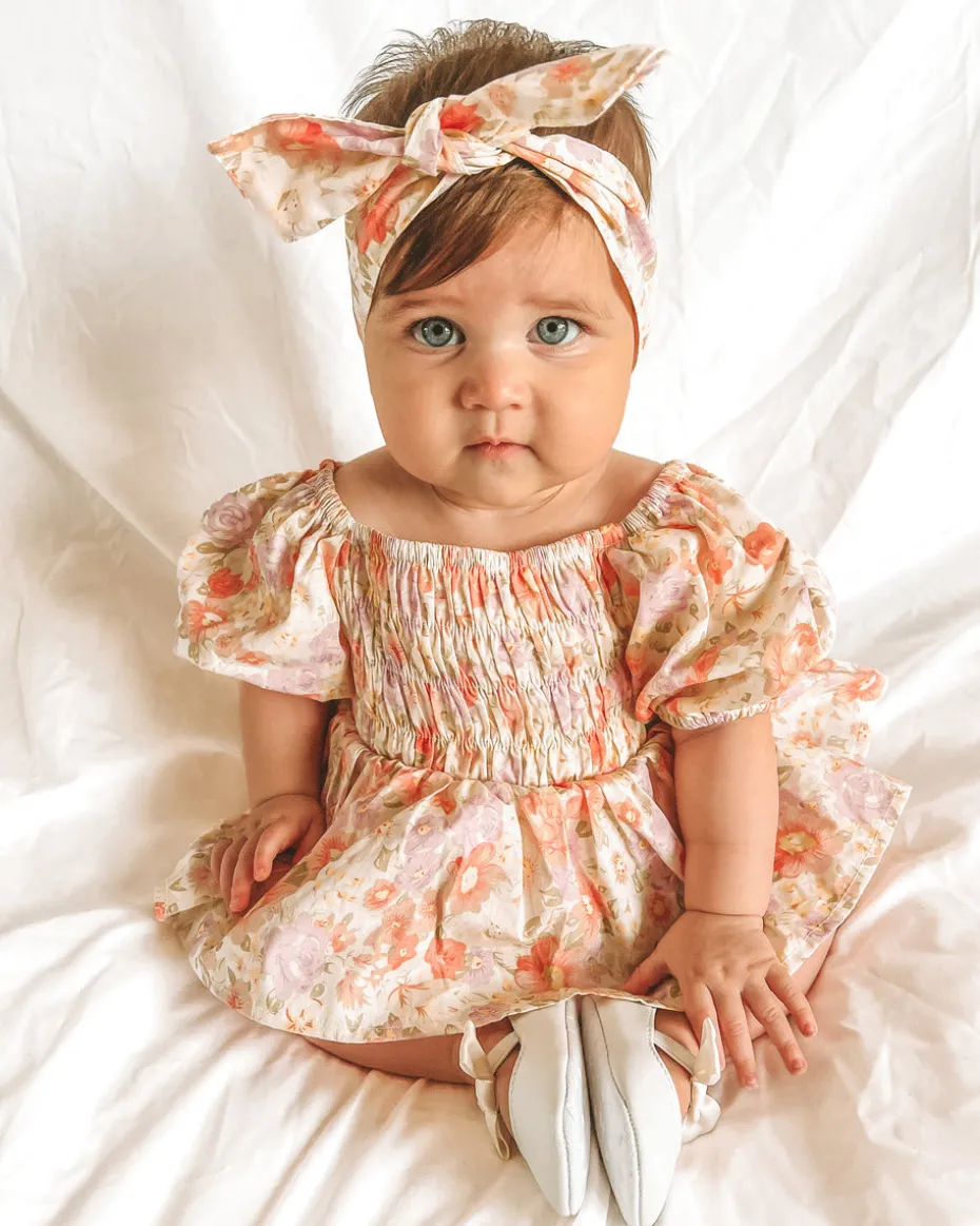 Alice Baby Girl Floral Romper