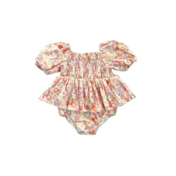 Alice Baby Girl Floral Romper