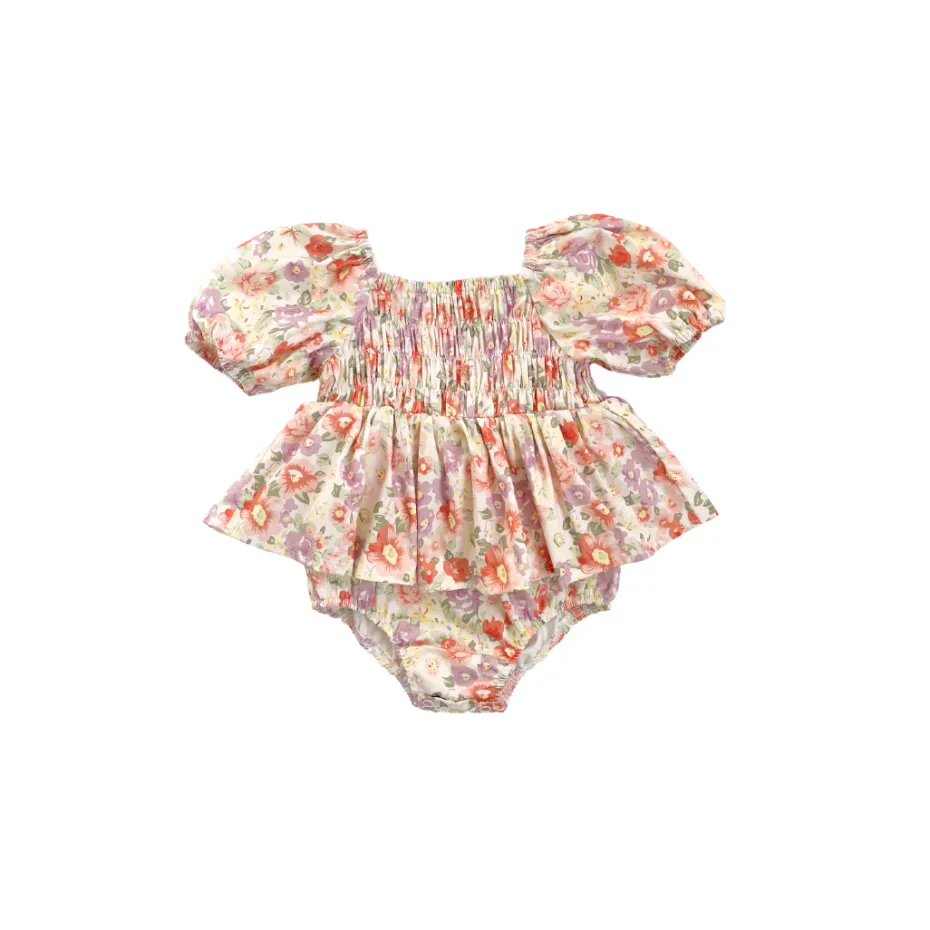 Alice Baby Girl Floral Romper