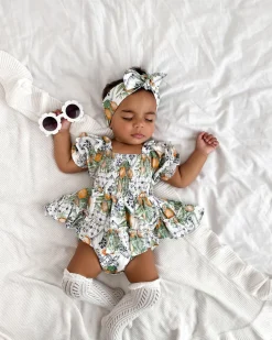 Amalfi Baby Girl Floral Hair Accessories