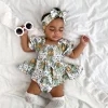 Amalfi Baby Girl Floral Romper