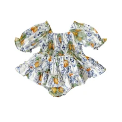 Amalfi Baby Girl Floral Romper
