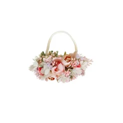 Amour Pink Stretch Baby Flower Crown