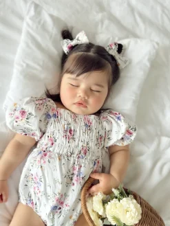 Antoinette Baby Girl Floral Hair Accessories