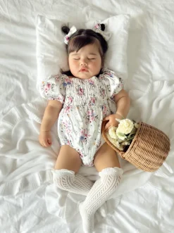 Antoinette Baby Girl Floral Romper