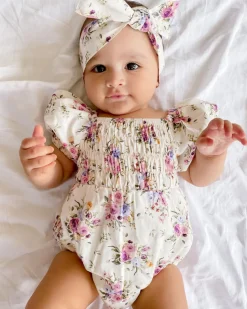Antoinette Baby Girl Floral Hair Accessories