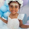 Aquamarine Blue Girls Flower Crown