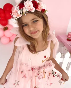 Berry Sundae Girls Flower Crown