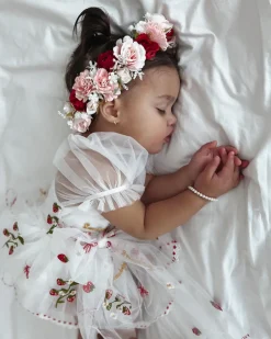 Berry Sundae Girls Flower Crown