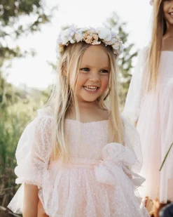 Butterfly Girls Flower Crown