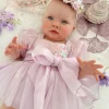 Calypso Purple Stretch Baby Girl Flower Crown