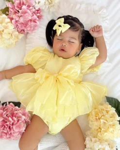 Canary Lemon Hattie Belle Baby Girl Hair Accessories