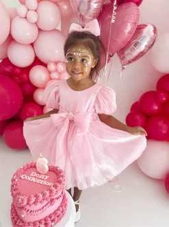 Candy Pink Dolly Baby Girl Hair Accessories