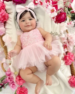 Candy Pink Sparkle Baby Girl Hair Accessories