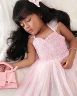 Candy Pink Sparkle Baby Girl Hair Accessories