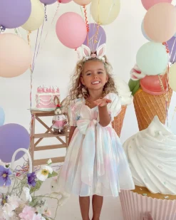 Cotton Candy Girls Party Dress