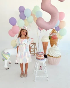 Cotton Candy Girls Party Dress