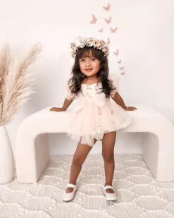 Cupcake Heavenly Pink Baby Girls Romper