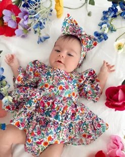 Darlia Garden Baby Girl Floral Hair Accessories