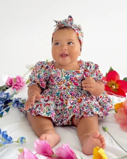 Darlia Garden Baby Girl Floral Hair Accessories