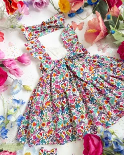 Darlia Garden Girls Floral Dress