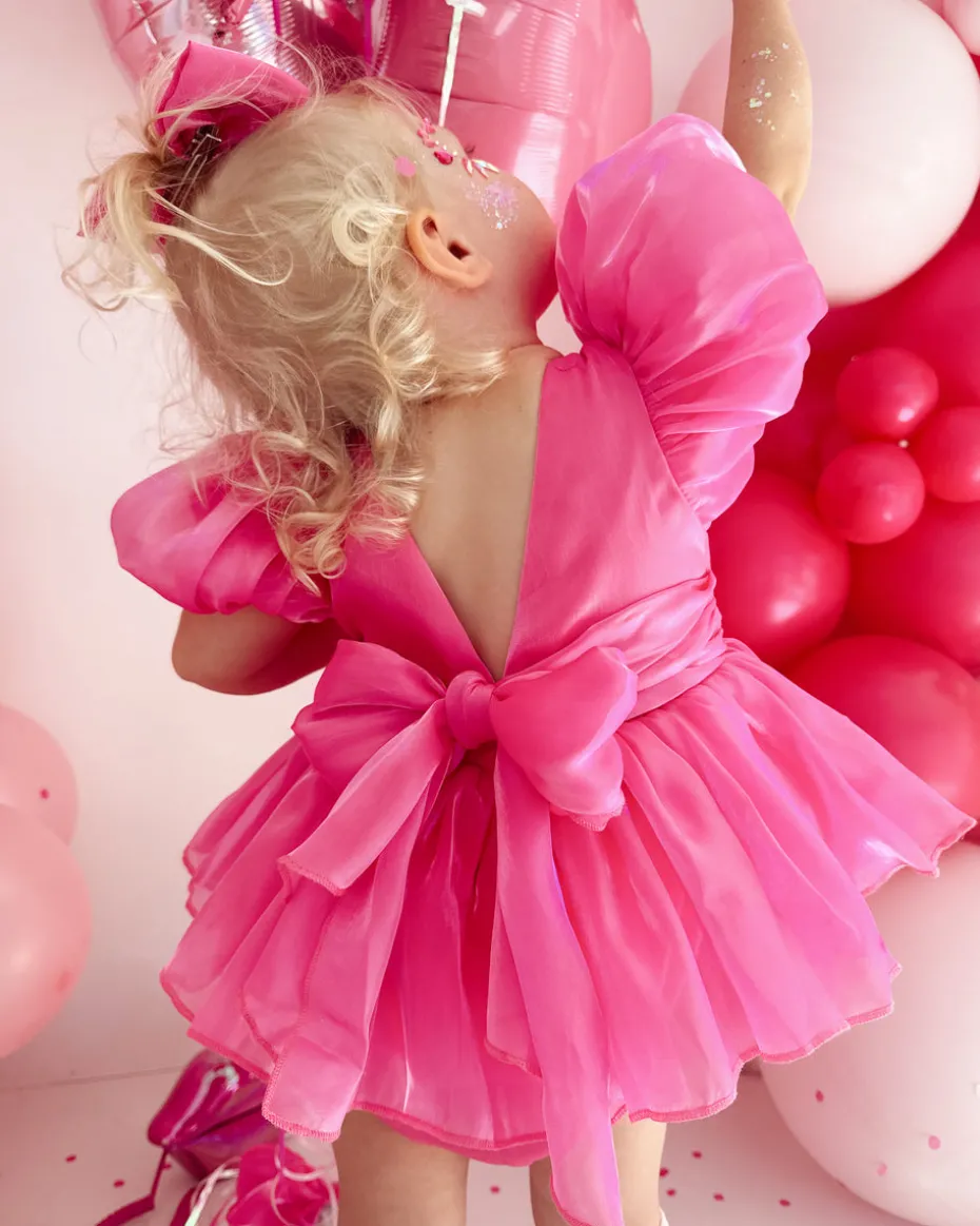 Dolly Fuchsia Pink Baby Girl Romper
