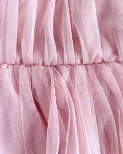 Dusty Rose Flower Fairy Baby Girl Romper