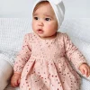 Dusty Rose Ivy Baby Girl Two Piece Set