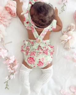 Ellery Belle Baby Girl Floral Romper