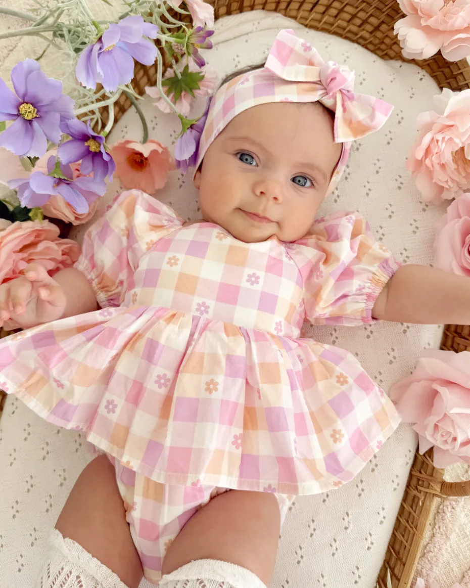 Ellie May Baby Girl Floral Romper