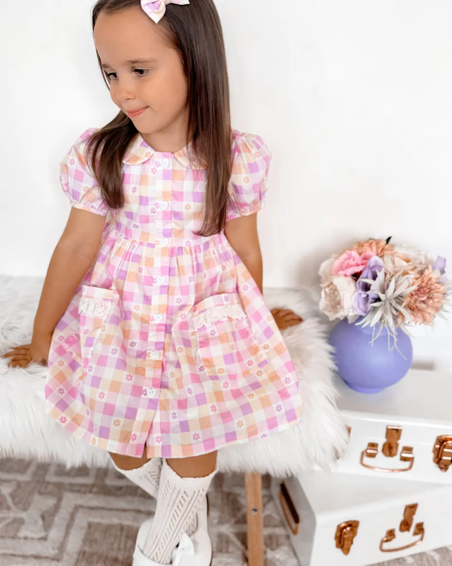 Ellie May Girls Floral Dress