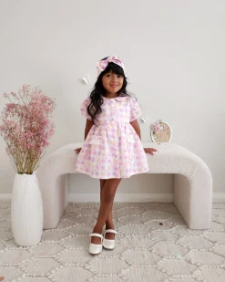 Ellie May Girls Floral Dress