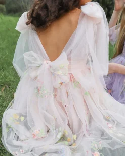 Enchanted Rose Heavenly Pink Girls Party Dress