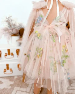 Enchanted Rose Heavenly Pink Girls Party Dress