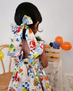 Euro Summer Girls Floral Dress