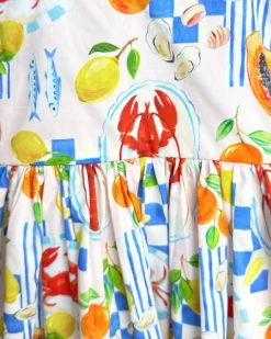 Euro Summer Girls Floral Dress