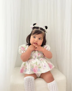 Fairy Garden Baby Girl Floral Romper