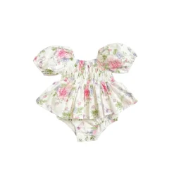 Fairy Garden Baby Girl Floral Romper