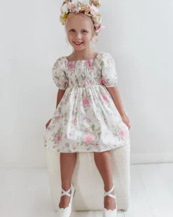 Fairy Garden Girls Floral Dress