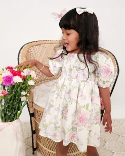 Fairy Garden Girls Floral Dress