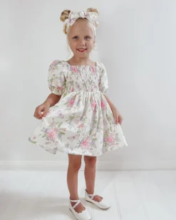 Fairy Garden Girls Floral Dress