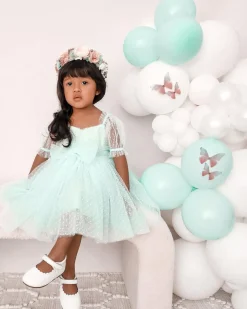 Fairy Wonderland Peppermint Girls Party Dress