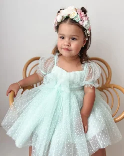 Fairy Wonderland Peppermint Girls Party Dress
