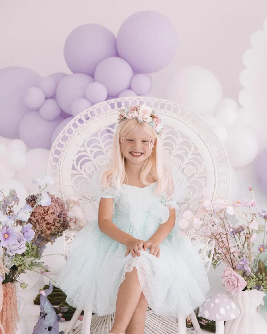 Fairy Wonderland Peppermint Girls Party Dress