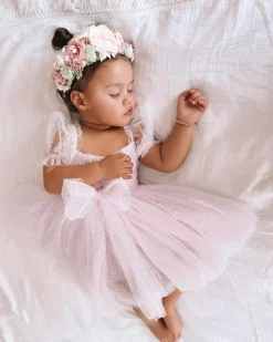 Fairy Wonderland Sweet Lilac Girls Party Dress