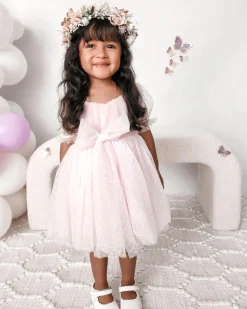 Fairy Wonderland Sweet Lilac Girls Party Dress