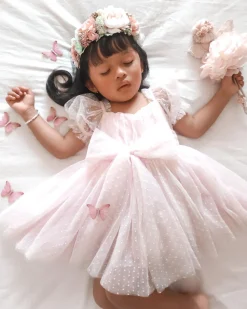Fairy Wonderland Sweet Lilac Girls Party Dress