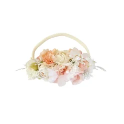 Fauna Peaches and Cream Stretch Baby Girls Flower Crown